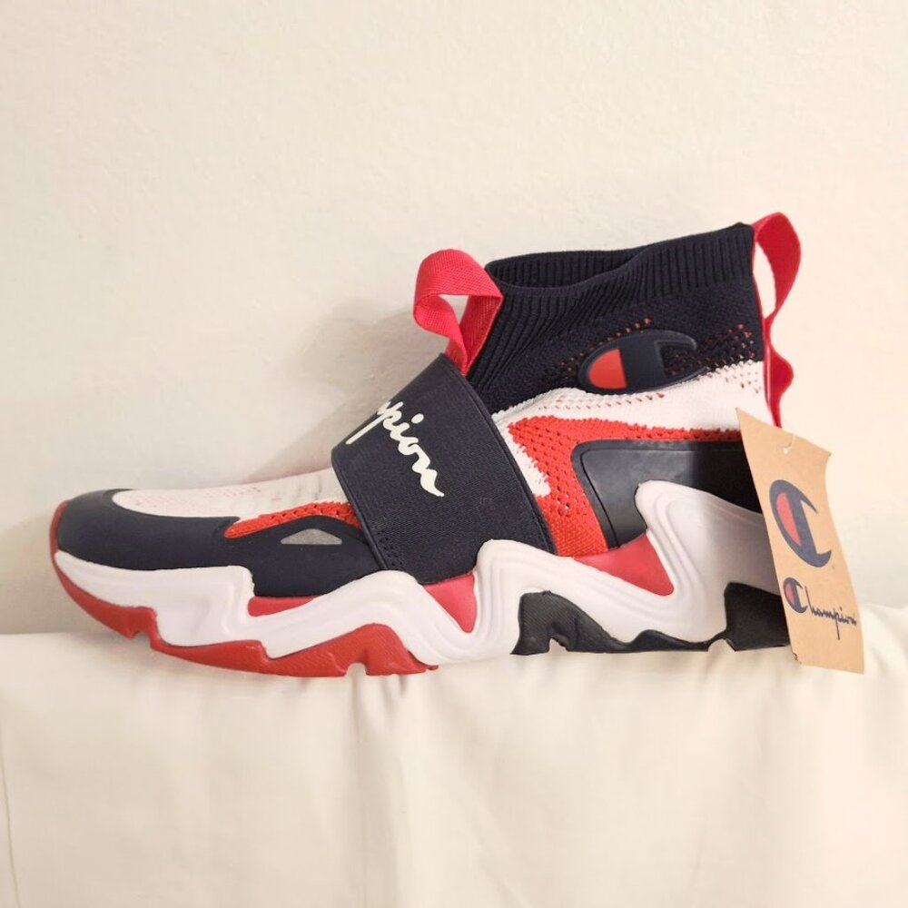 NEW CHAMPION Hyper Future Hi Pull on Sneaker from Finish Line Big Kids Size 5 - Picture 8 of 8
